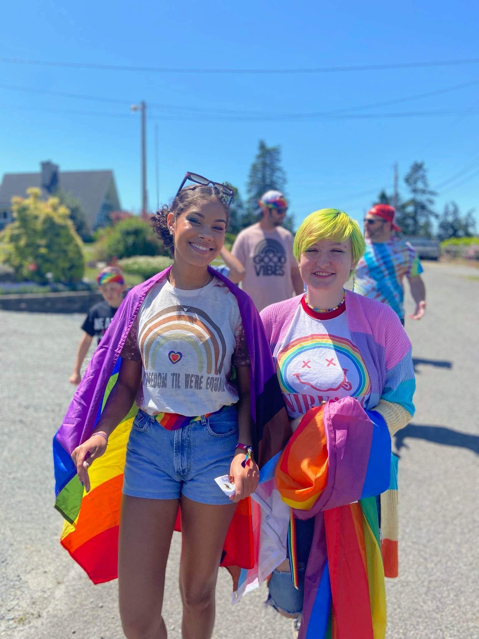 Youth Pride march